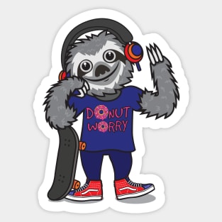 Sloth Life Sticker